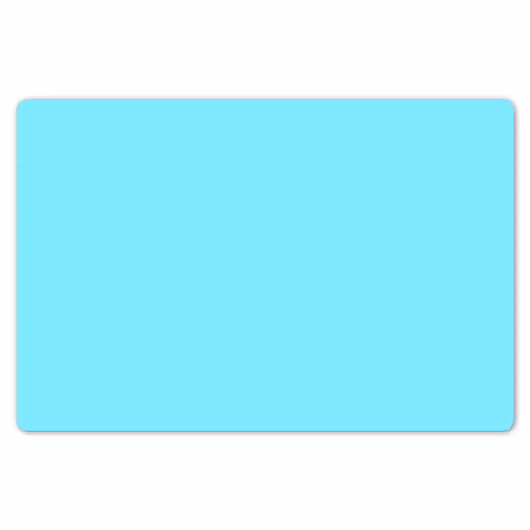 Electric - Cyan - Blauw Placemat vinyl groot 368 -zzsfeer1_Kitchenyeah-website