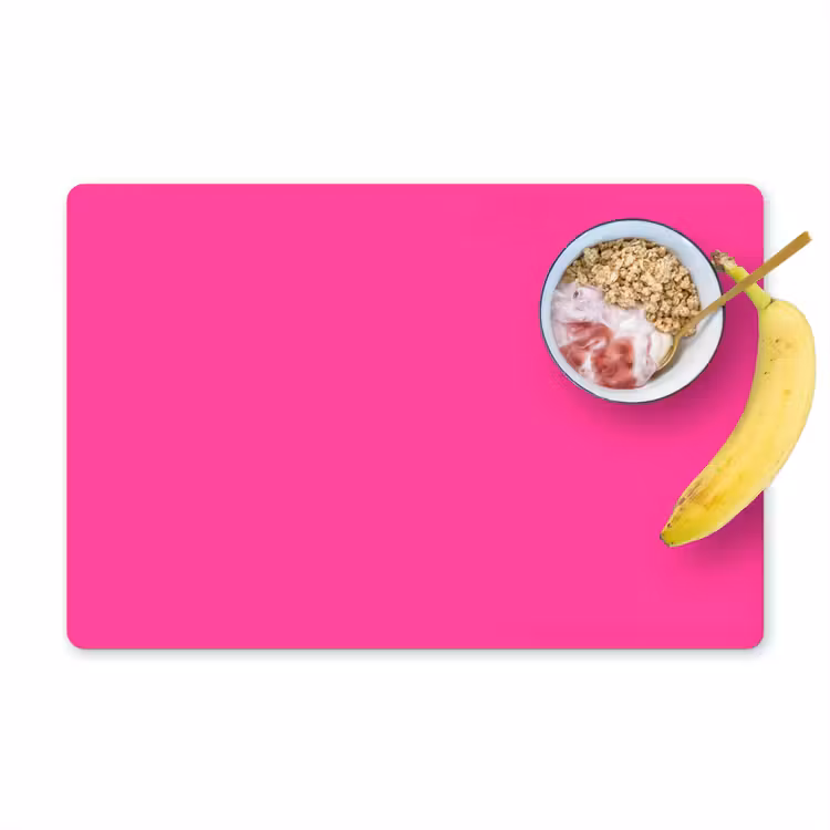 Electric - Magenta - Roze Placemat vinyl groot 368 -zzzproduct_Kitchenyeah-website