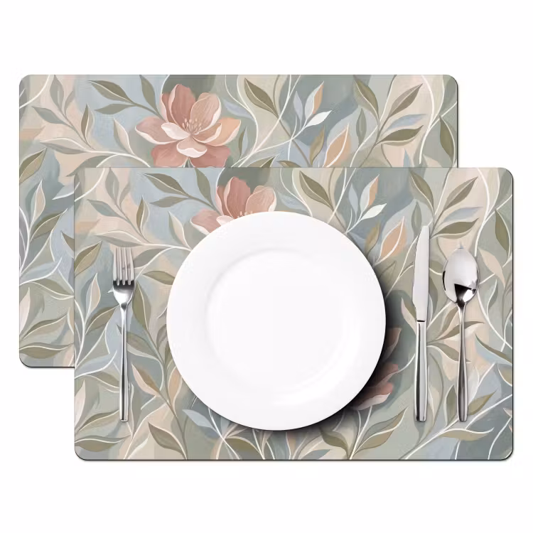 Elegant - Romantiek - Roze Placemat vinyl groot -zzsfeer2_Kitchenyeah-website