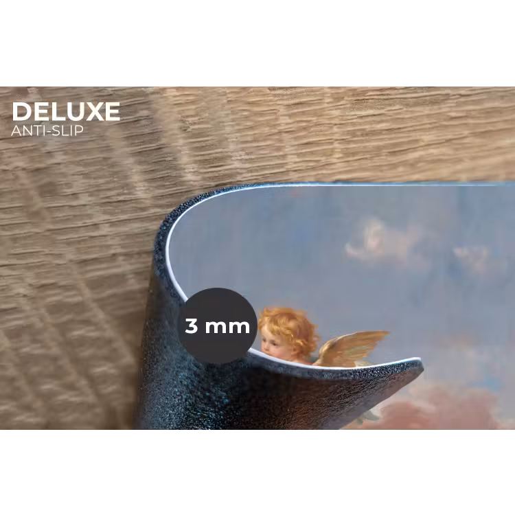 Engel - Pijl en boog - Mythologie - Klassiek Placemat vinyl groot -closeup