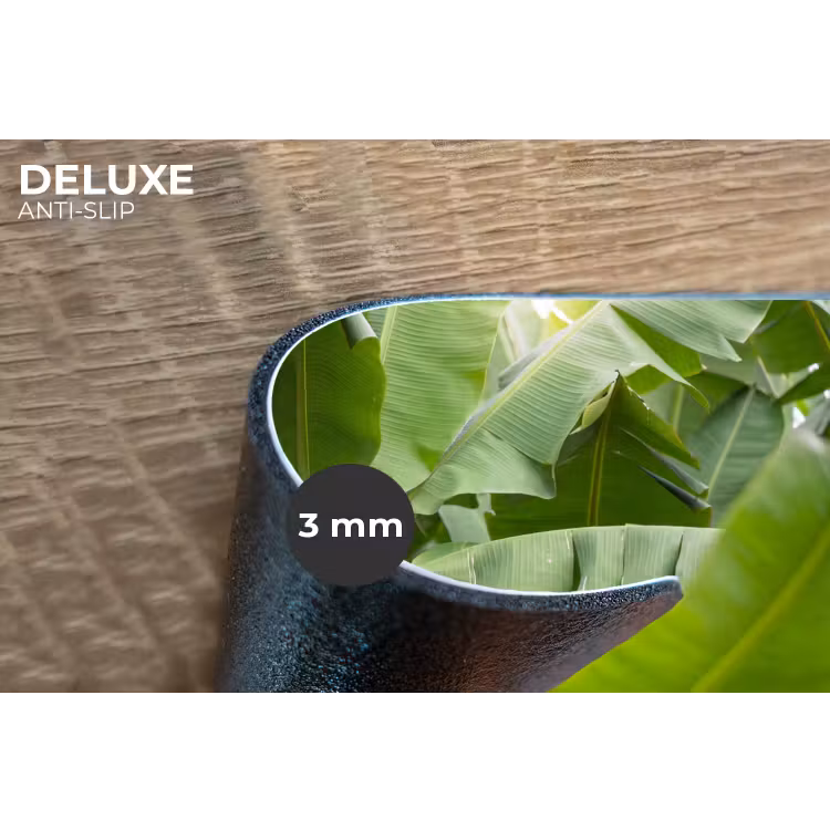 Eten - Bananen - Plantage - Groen Placemat vinyl groot -closeup