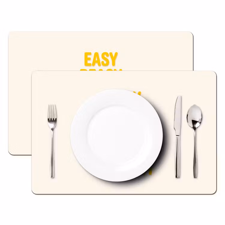 Eten - Citroenen - Keuken - Illustratie - Geel Placemat vinyl groot -zzsfeer2_Kitchenyeah-website