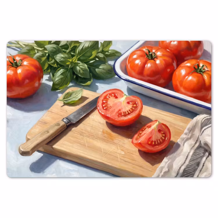 Eten - Keuken - Ingrediënten - Stillleven - Rood Placemat vinyl groot -zzsfeer1_Kitchenyeah-website