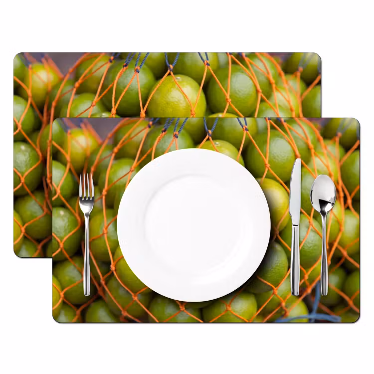 Eten - Net - Groen - Markt Placemat vinyl groot -zzsfeer2_Kitchenyeah-website