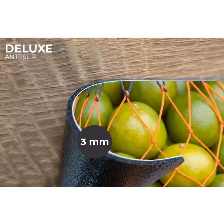Eten - Net - Groen - Markt Placemat vinyl groot -closeup