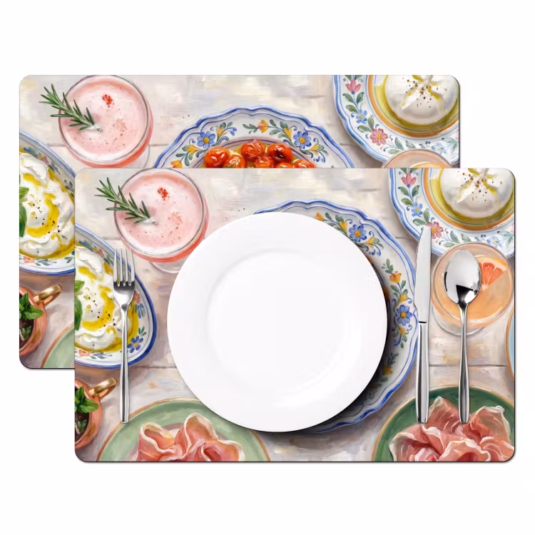 Eten - Tafel - Divers - Modern Placemat vinyl groot -zzsfeer2_Kitchenyeah-website