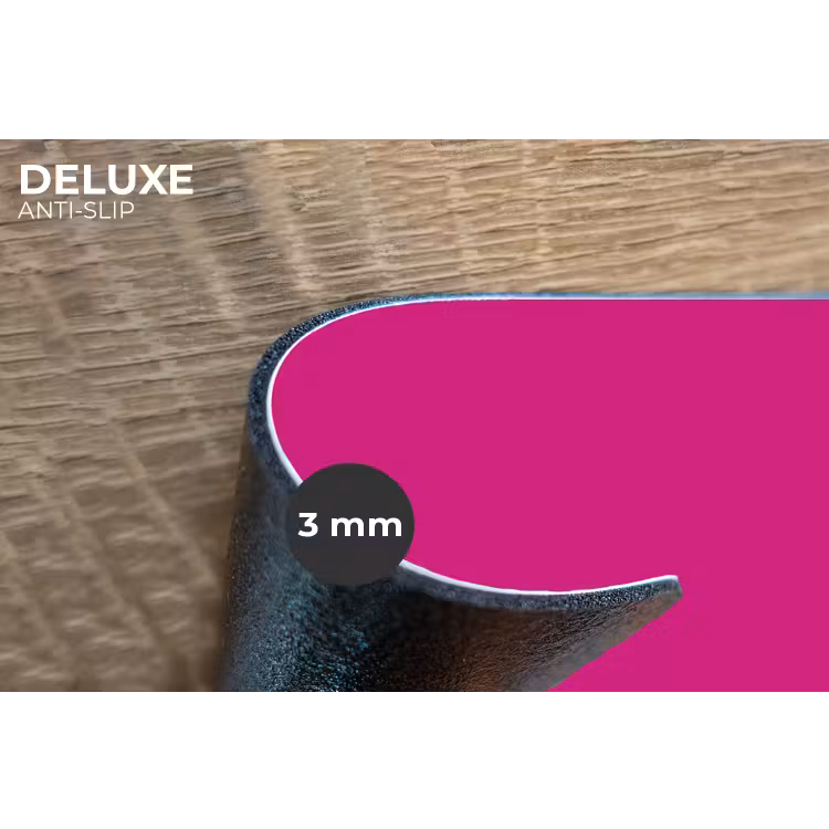 Focus on the good - Roze - Simple Placemat vinyl groot -closeup
