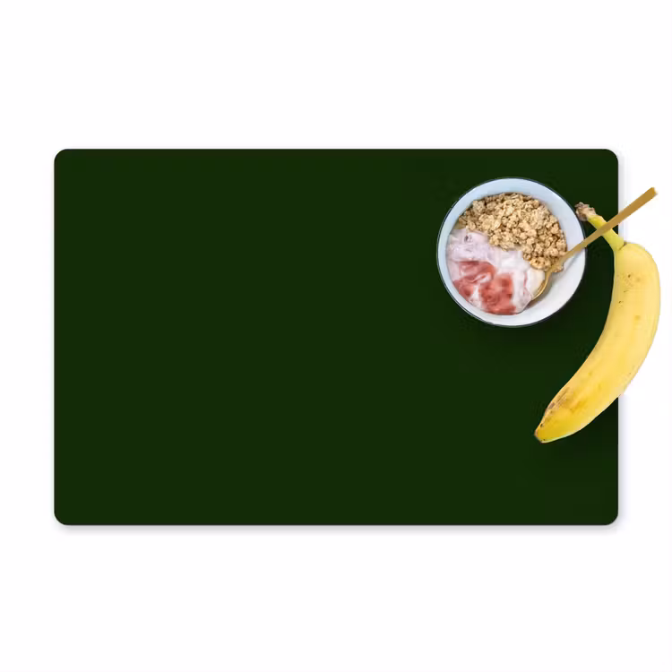 Forest - Green - Groen Placemat vinyl groot 368 -zzzproduct_Kitchenyeah-website