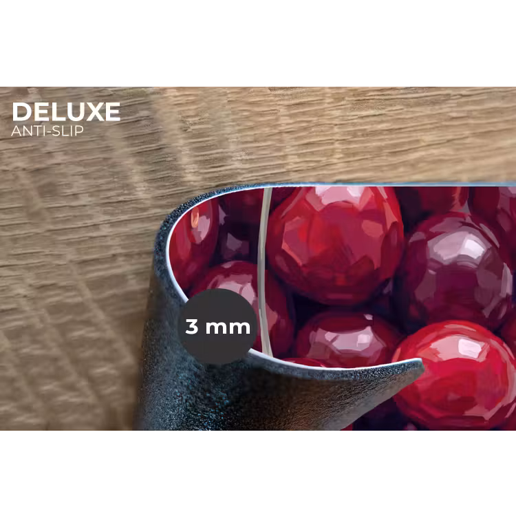 Fruit - Kersen - Eten - Modern - Rood Placemat vinyl groot -closeup