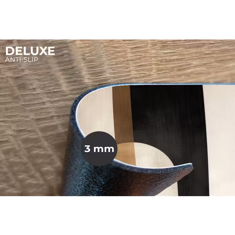 Geometrische - Vormen - Wit Placemat vinyl groot -closeup