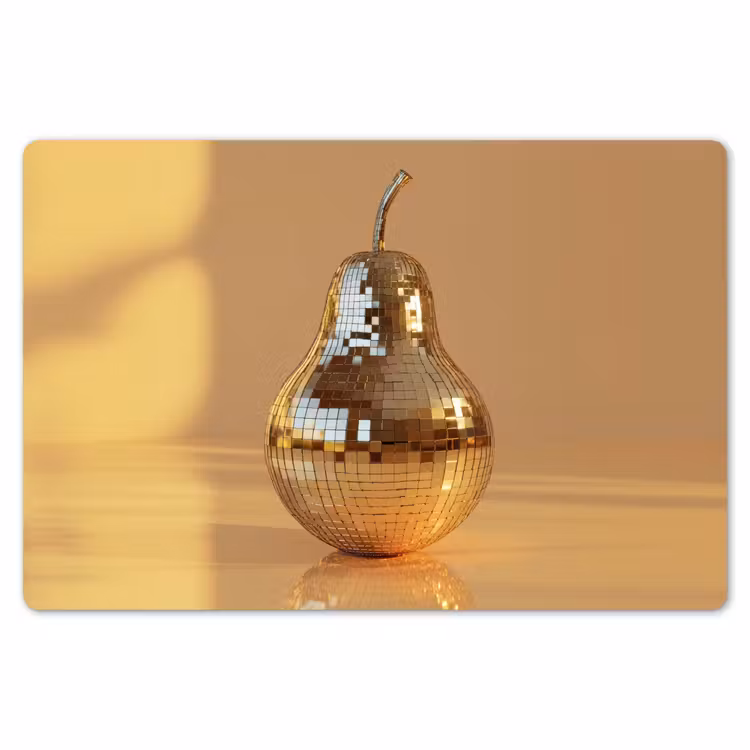 Goud - Disco - Glitter - Peer Placemat vinyl groot -zzsfeer1_Kitchenyeah-website