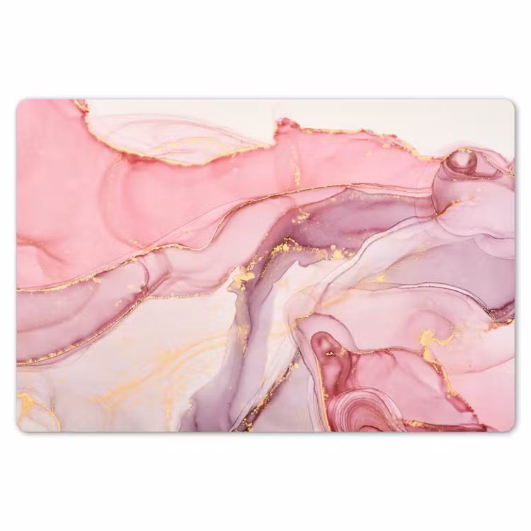 Goud - Marmer - Roze Placemat vinyl groot -zzsfeer1_Kitchenyeah-website