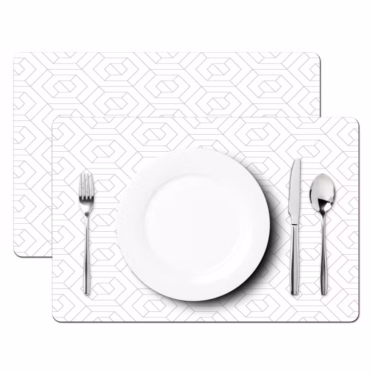 Grafisch - Patroon - Modern Placemat vinyl groot 368 -zzsfeer2_Kitchenyeah-website