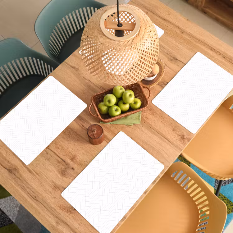Grafisch - Patroon - Modern Placemat vinyl groot 368 -zzsfeer5_Kitchenyeah-website