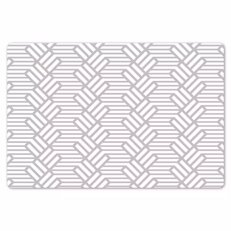 Grafisch - Patroon - Modern - Opvallend Placemat vinyl groot 368 -zzsfeer1_Kitchenyeah-website