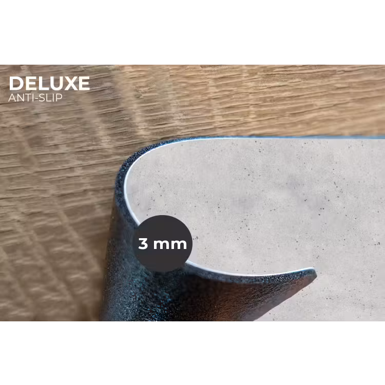 Grijs - Beton - Neutraal Placemat vinyl groot 368 -closeup