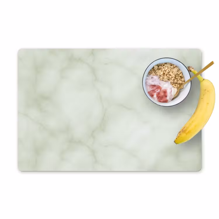 Groen - Marmer - Aders Placemat vinyl groot 368 -zzzproduct_Kitchenyeah-website