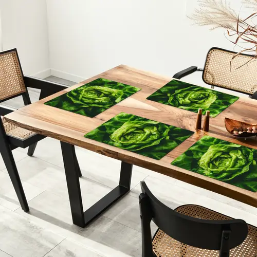 Groente - Sla - Groen Placemat vinyl groot -zzsfeer4_Kitchenyeah-website