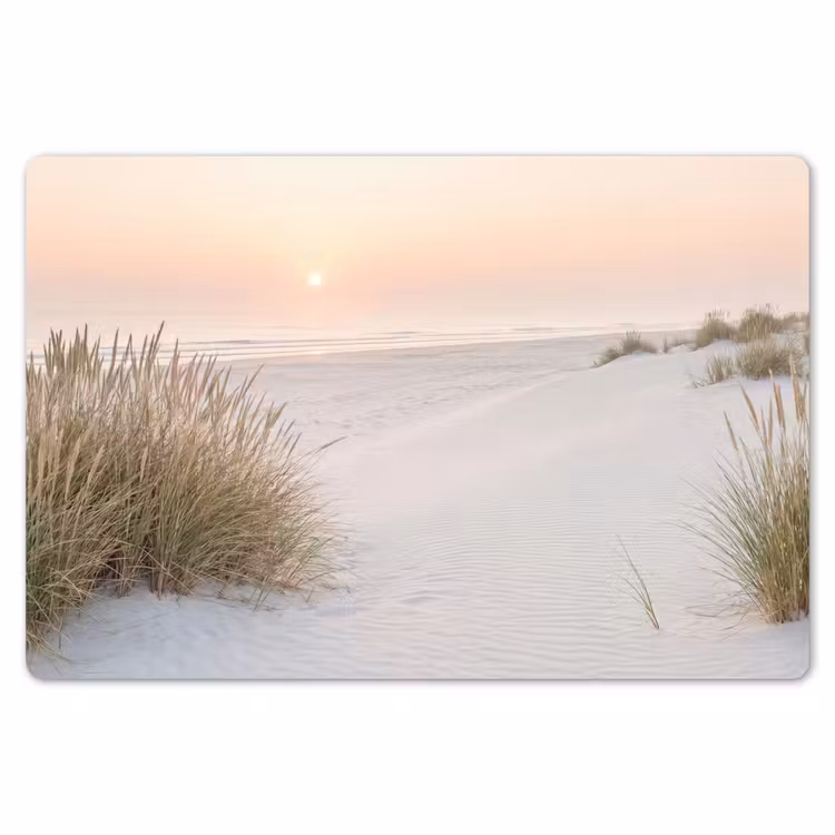 Horizon - Duinlandschap - Zand Placemat vinyl groot -zzsfeer1_Kitchenyeah-website