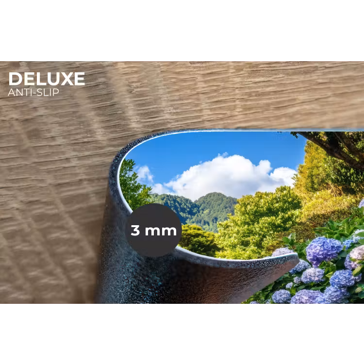 Hortsensia - Pad - Bloemen Placemat vinyl groot -closeup