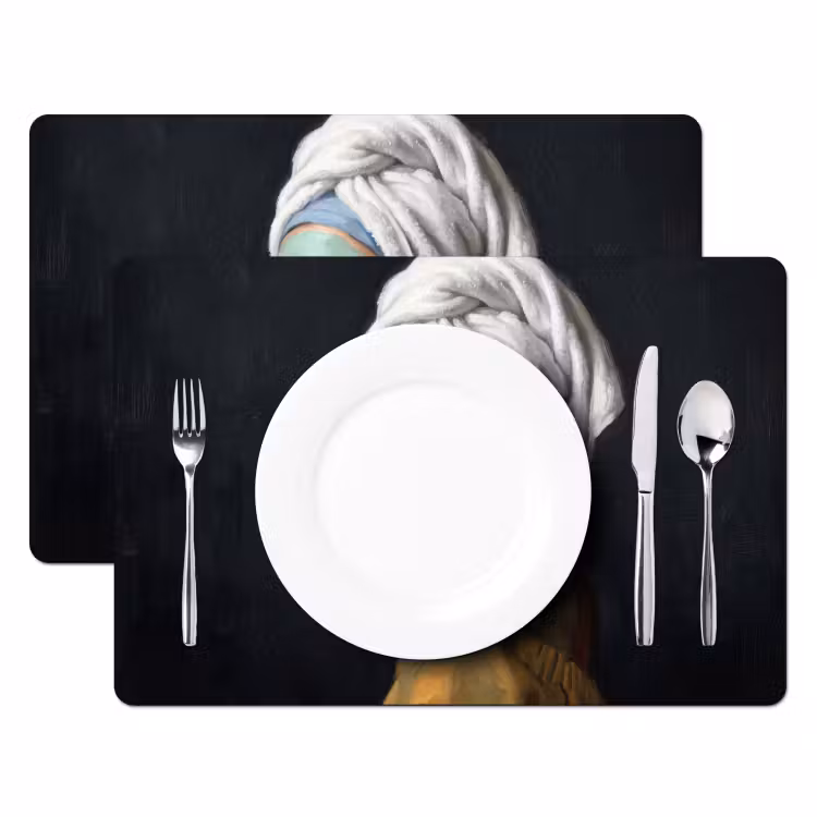 Iconisch - Modern - Kleurrijk Placemat vinyl groot -zzsfeer2_Kitchenyeah-website