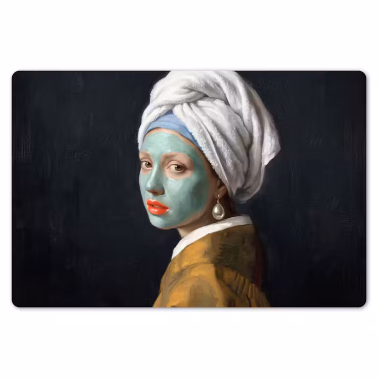 Iconisch - Modern - Kleurrijk Placemat vinyl groot -zzsfeer1_Kitchenyeah-website