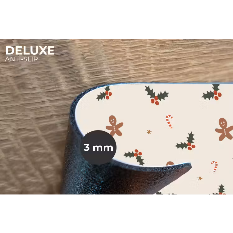 Illustratie - Figuren - Beige Placemat vinyl groot 368 -closeup