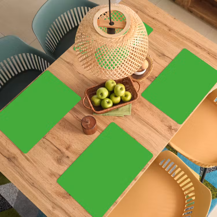 Kelly - Green - Groen Placemat vinyl groot 368 -zzsfeer5_Kitchenyeah-website