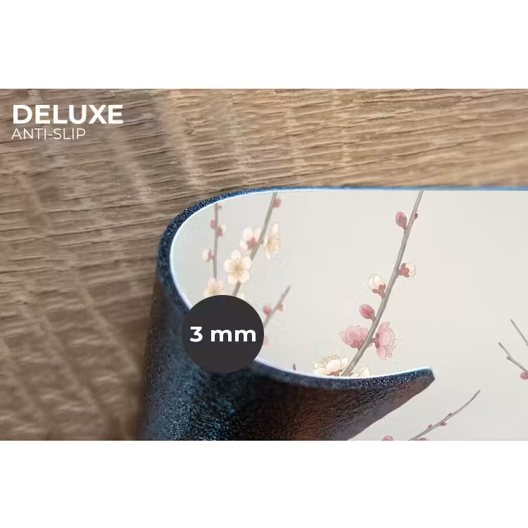 Kersen - Bloesem - Groen Placemat vinyl groot -closeup