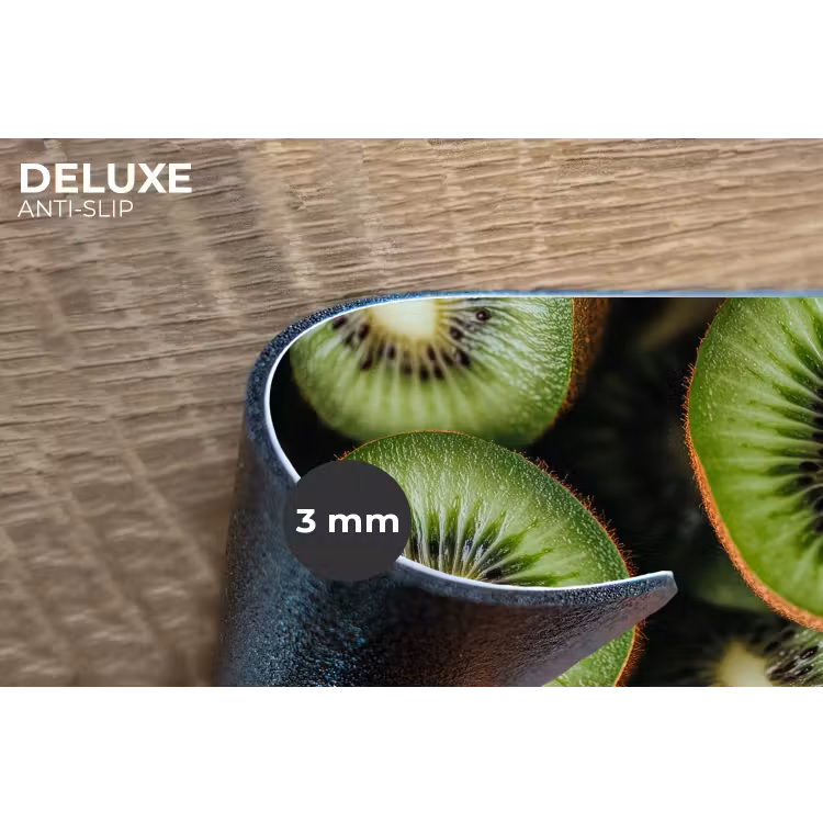 Kiwi - Fruit - Groen Placemat vinyl groot -closeup