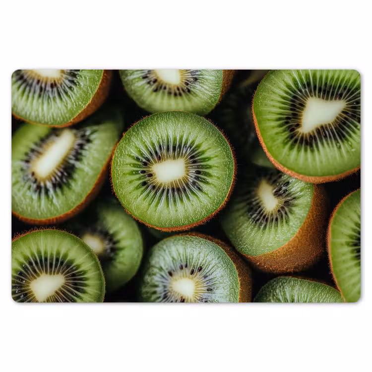 Kiwi - Fruit - Groen Placemat vinyl groot -zzsfeer1_Kitchenyeah-website
