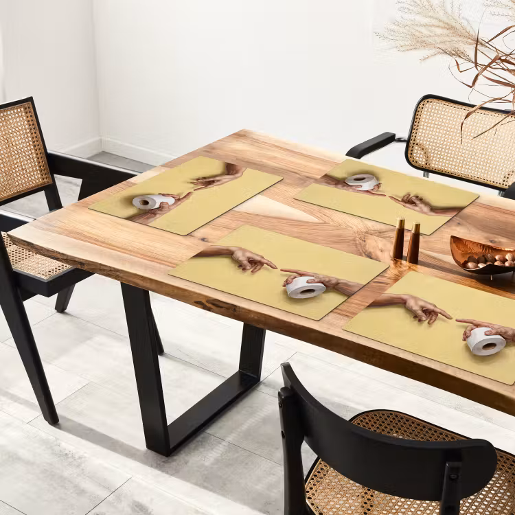 Klassiek - Kunst - Humor Placemat vinyl groot -zzsfeer4_Kitchenyeah-website
