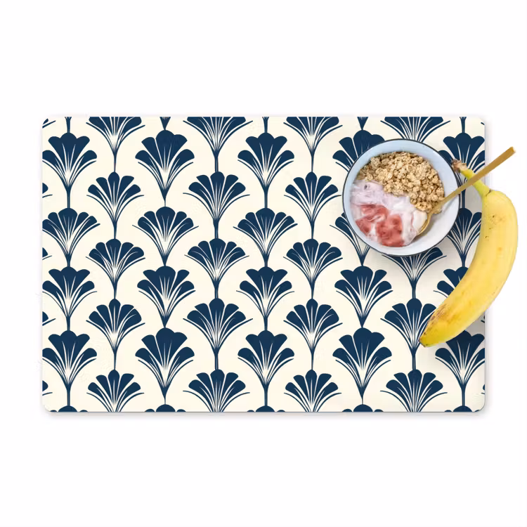 Klassiek - Motief - Blauw Placemat vinyl groot 368 -zzzproduct_Kitchenyeah-website