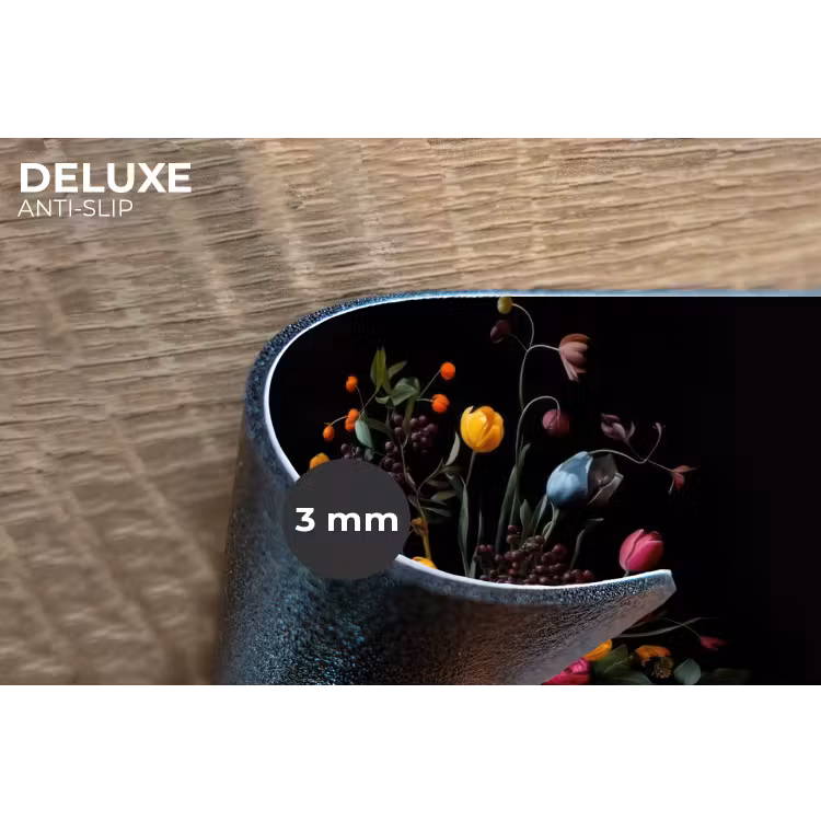 Klassiek - Vaas - Boeket - Bloemen Placemat vinyl groot -closeup