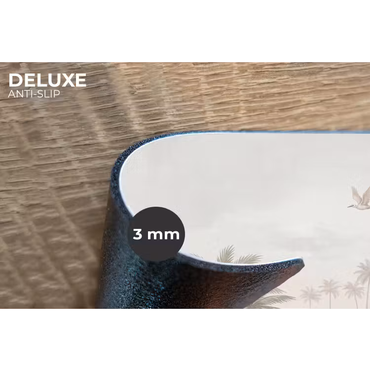 Kraanvogels - Palmbomen - Tropisch Placemat vinyl groot -closeup