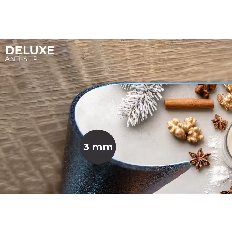 Kruiden - Winter - Melk - Beton Placemat vinyl groot -closeup