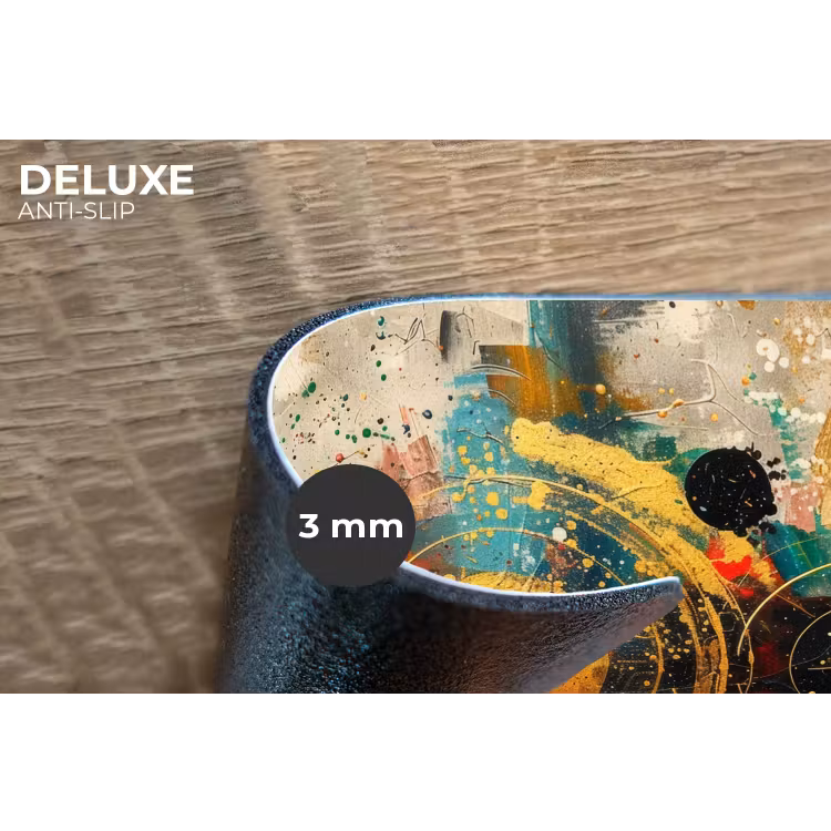 Kunst - Abstract - Aesthetic - Goud Placemat vinyl groot -closeup