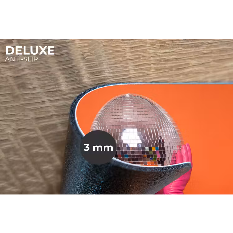 Kunst - Disco bal - Kleurrijk - Modern - Studio Placemat vinyl groot -closeup