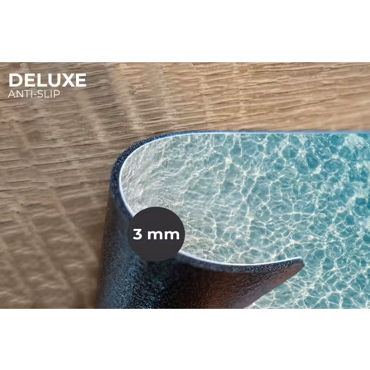 Kust - Zand - Blauw Placemat vinyl groot -closeup