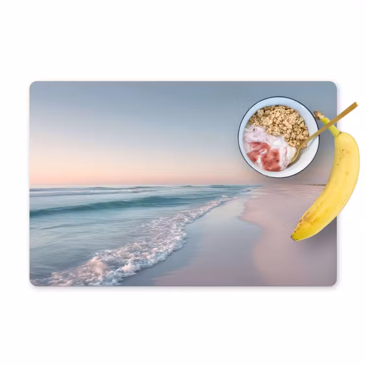 Kustlijn - Pastel - water Placemat vinyl groot -zzzproduct_Kitchenyeah-website