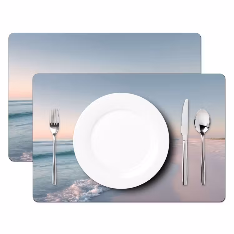 Kustlijn - Pastel - water Placemat vinyl groot -zzsfeer2_Kitchenyeah-website