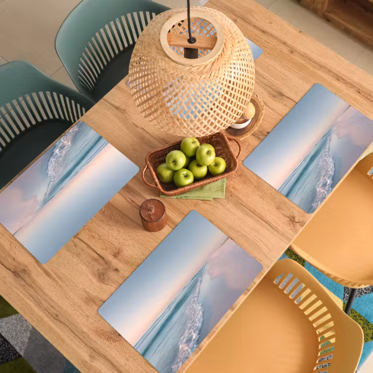 Kustlijn - Pastel - water Placemat vinyl groot -zzsfeer5_Kitchenyeah-website