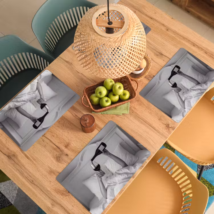 Lakens - Armen - Wijn - Glas Placemat vinyl groot -zzsfeer5_Kitchenyeah-website