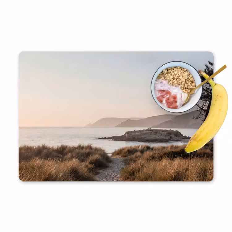 Landschap - Kust - Duinen Placemat vinyl groot -zzzproduct_Kitchenyeah-website