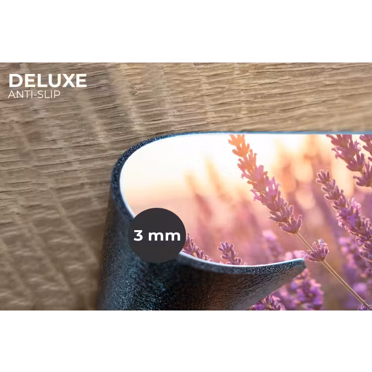 Lavendel - Paars - Zonlicht Placemat vinyl groot -closeup