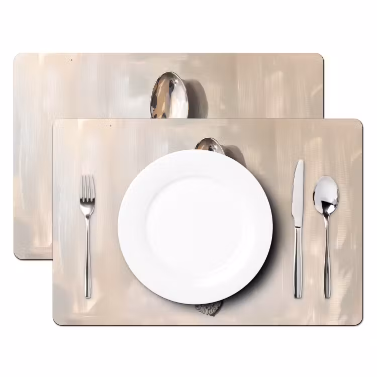 Lepel - Verf - Zilver Placemat vinyl groot -zzsfeer2_Kitchenyeah-website