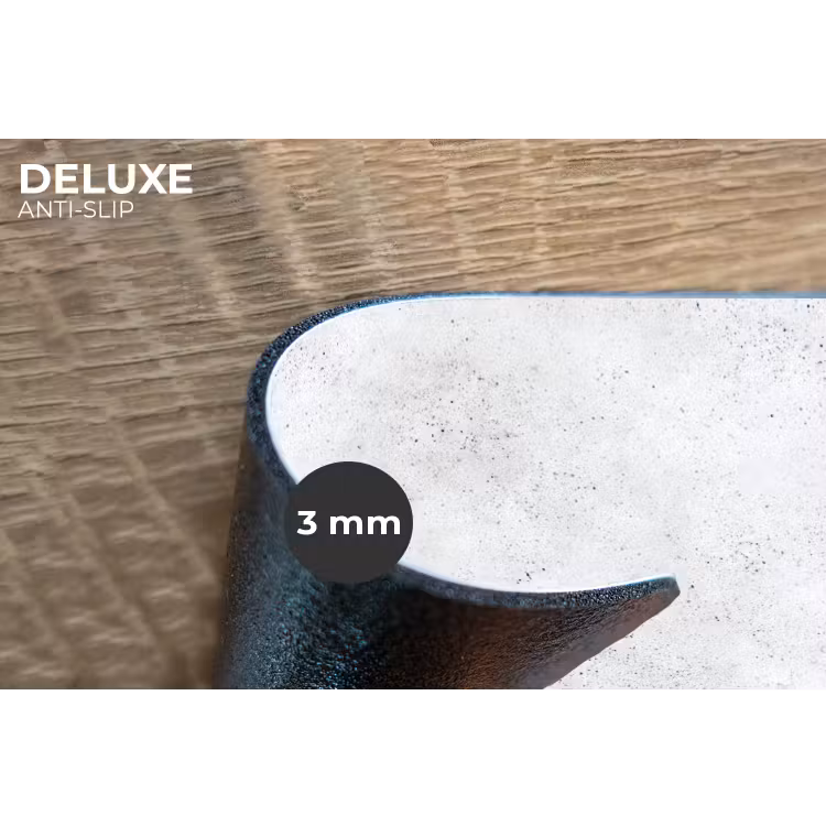 Lichtgrijs - Betonstructuur - Subtiel Placemat vinyl groot 368 -closeup