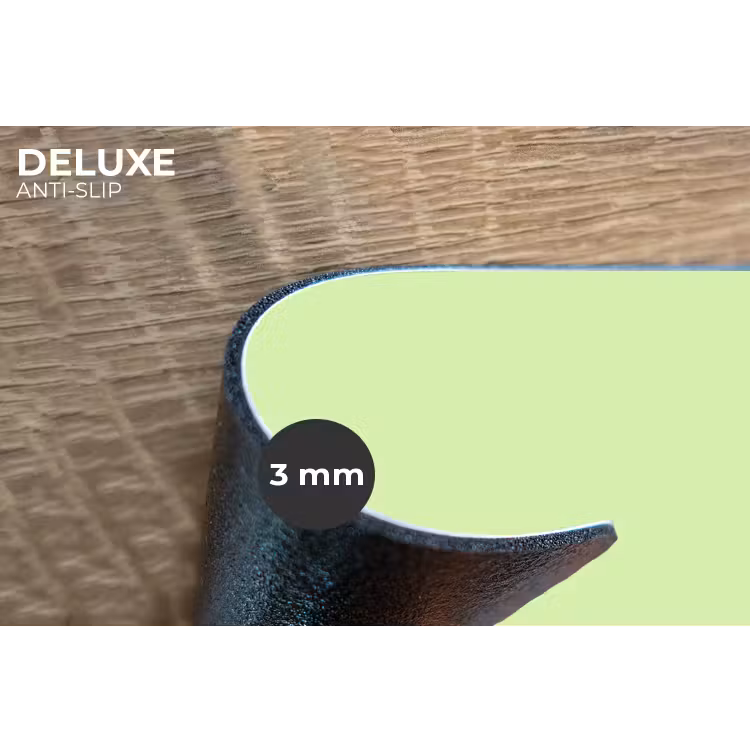 Light - Lime - Groen Placemat vinyl groot 368 -closeup