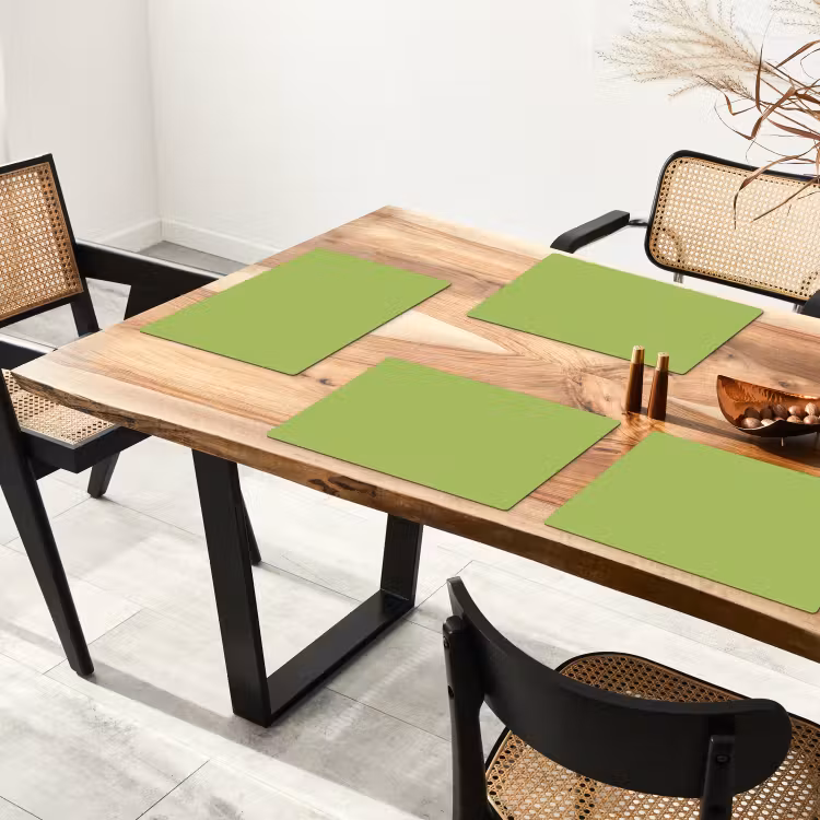 Lime - Glow - Groen Placemat vinyl groot 368 -zzsfeer4_Kitchenyeah-website