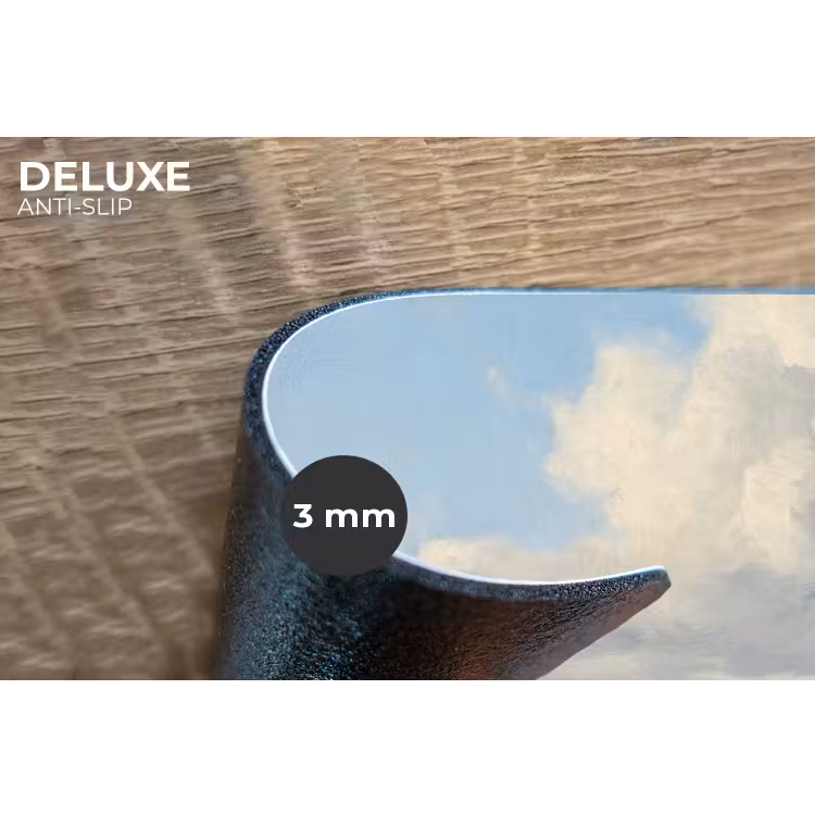 Lucht - Wolken - Natuur - Klassiek - Blauw Placemat vinyl groot -closeup